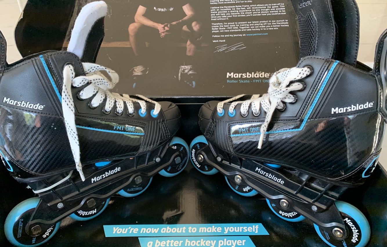 Junior NEW Verbero Marsblade FMT ONE Hockey Skates D&R (Regular) Size 4.5 SidelineSwap