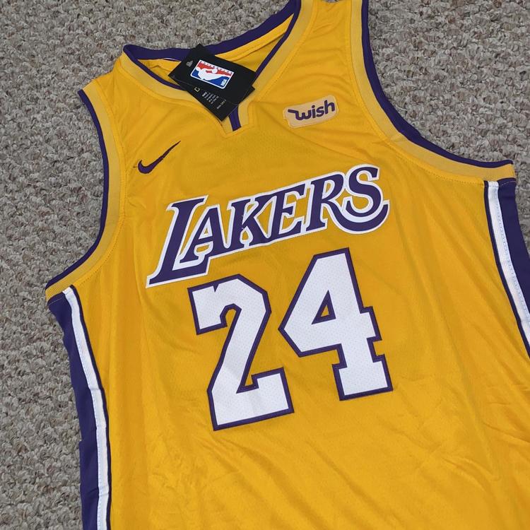 Kobe Bryant 24 Los Angeles Lakers “Memorial” Adult 52 Jersey | SidelineSwap Kobe Bryant 24 Los Angeles Lakers “Memorial” Adult 52 Jersey | SidelineSwap