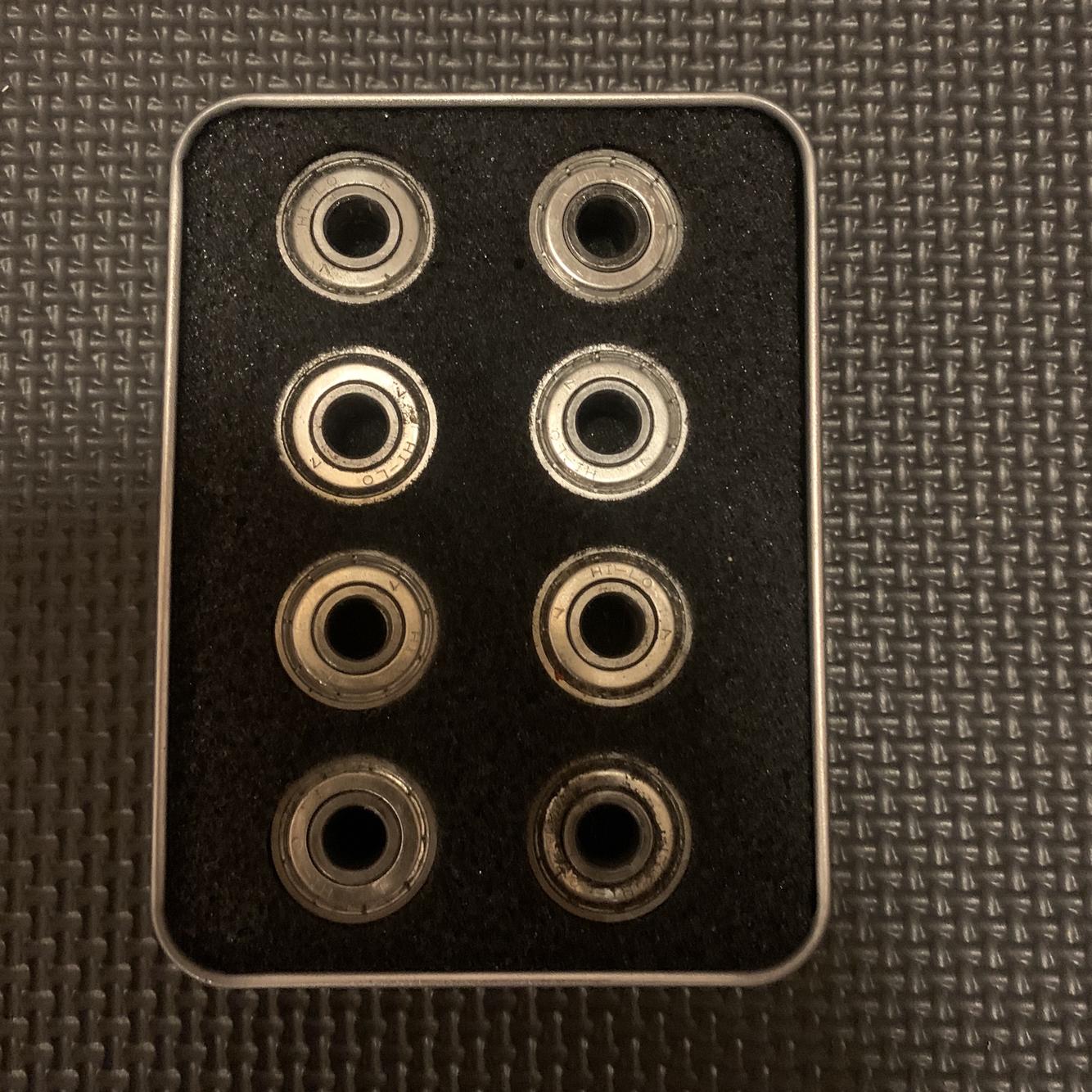 Bauer ABEC 7 HiLo Inline Skate Bearings Qty 16 SidelineSwap