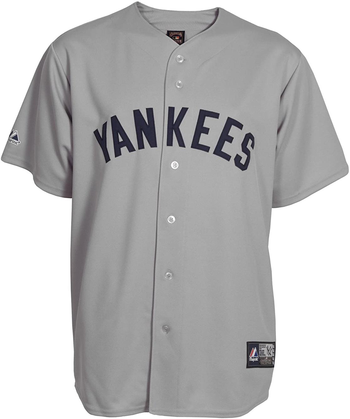 yankees grey jersey