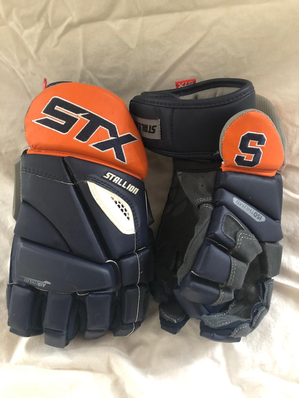 Team Issued Syracuse Lacrosse Gloves SidelineSwap