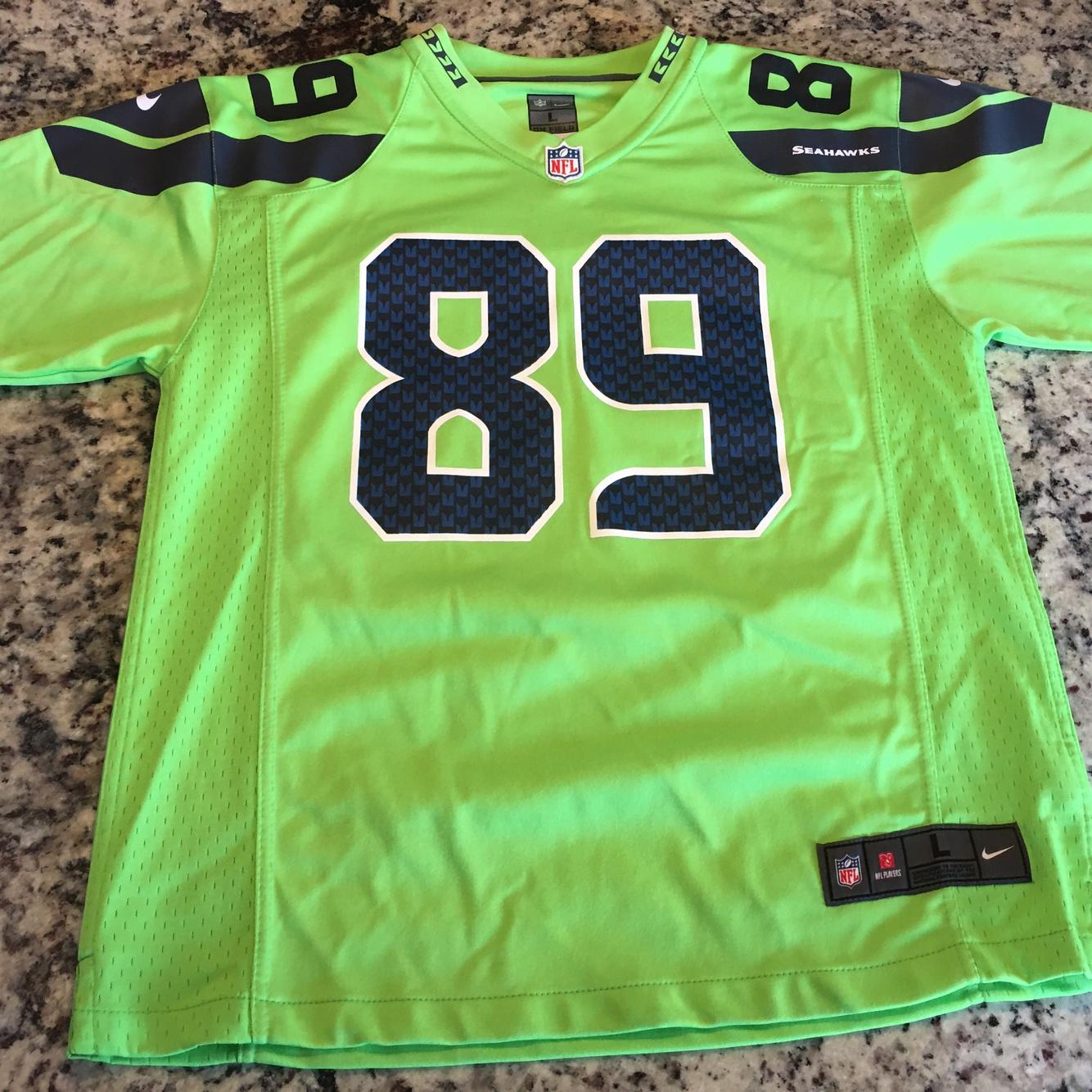 green seahawks jersey youth