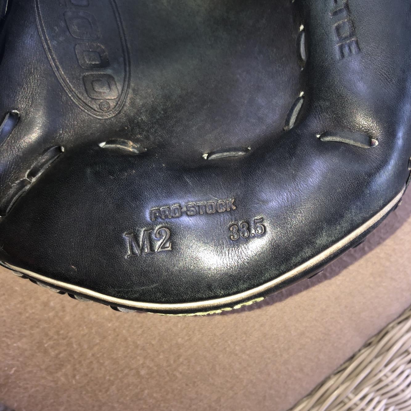 USED Wilson A2000 M2 33.5” SuperSkin Catcher’s Mitt (Black) SidelineSwap