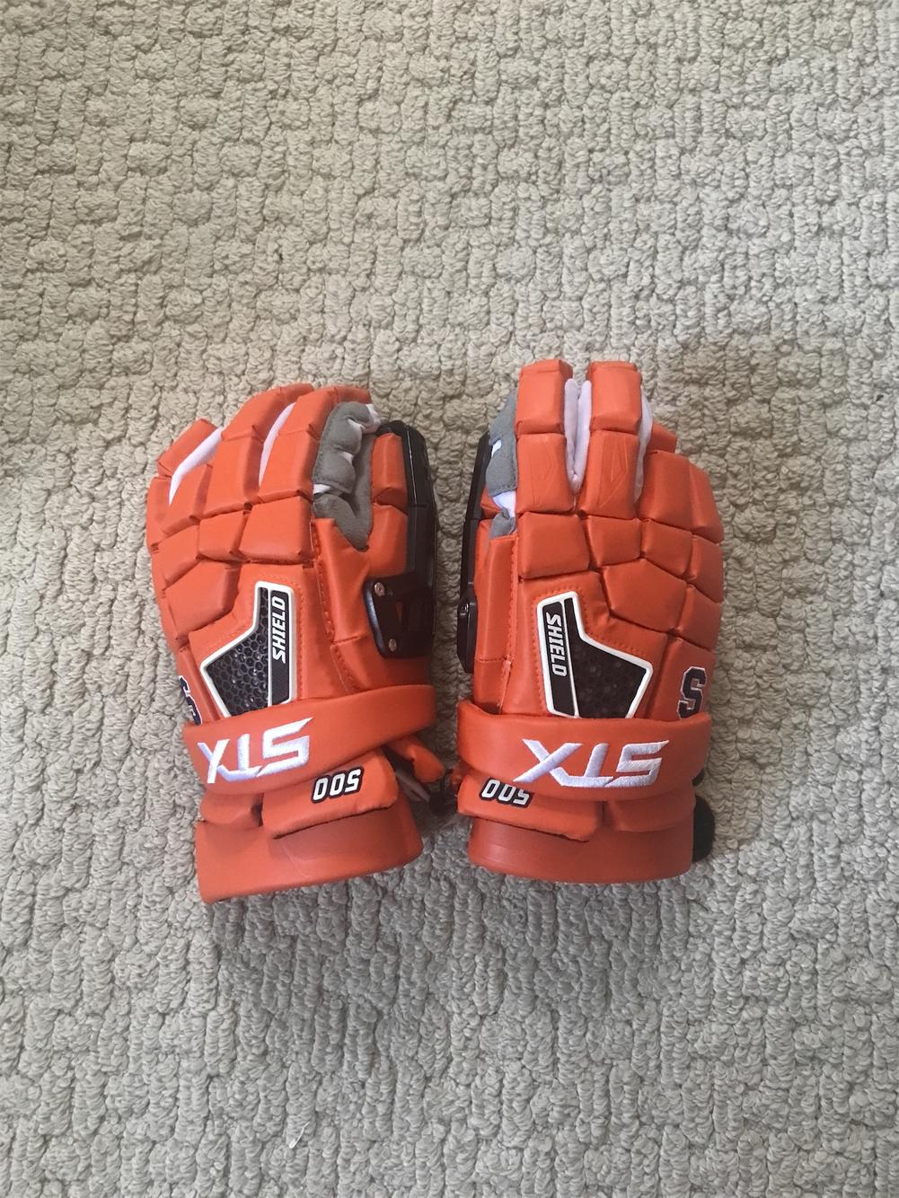 Syracuse Goalie STX Shield 500 13" Lacrosse Gloves SidelineSwap