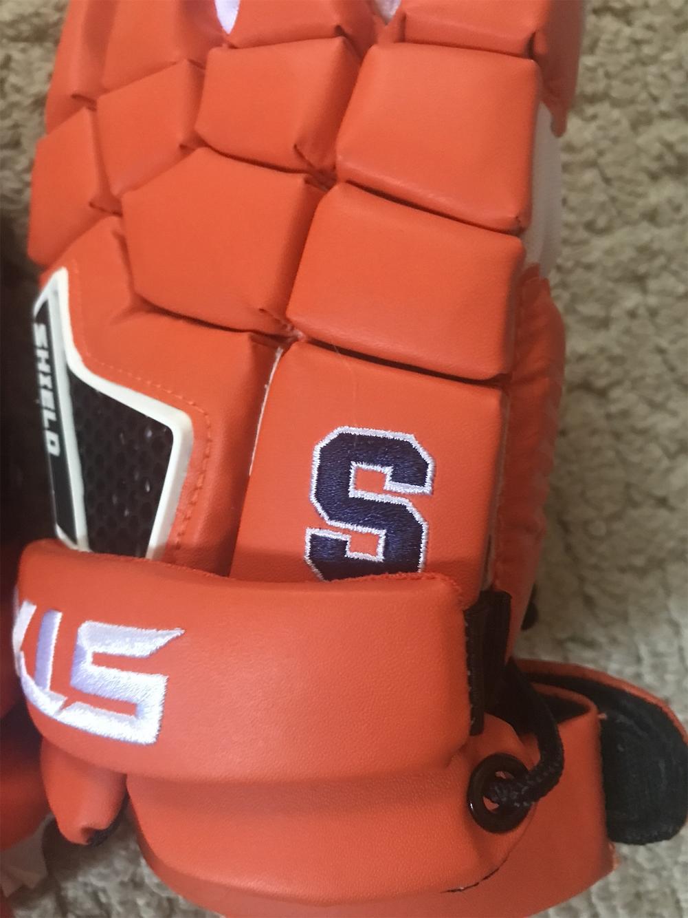 Syracuse Goalie STX Shield 500 13" Lacrosse Gloves SidelineSwap