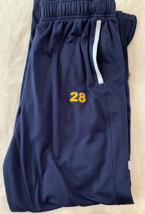 notre dame track suit