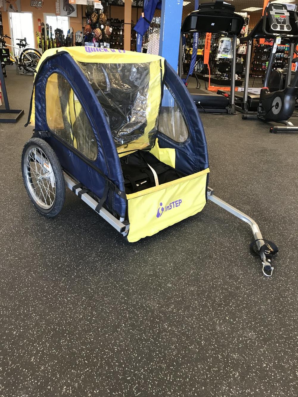 used instep bike trailer