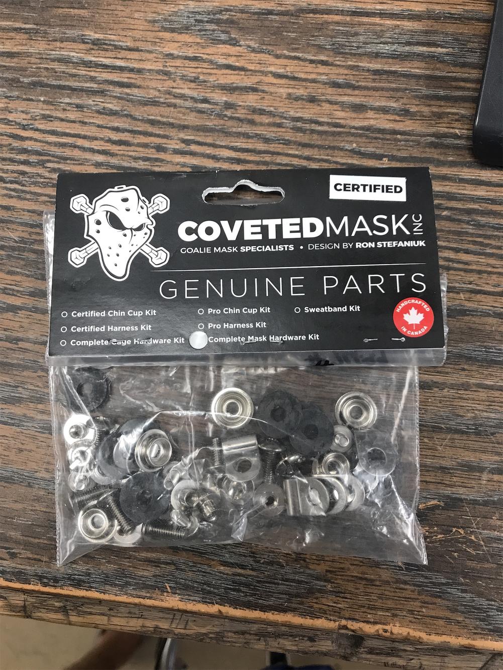 Goalie Mask Hardware Kit SidelineSwap