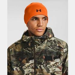 under armour blaze orange beanie