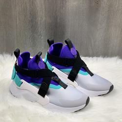 purple huaraches womens