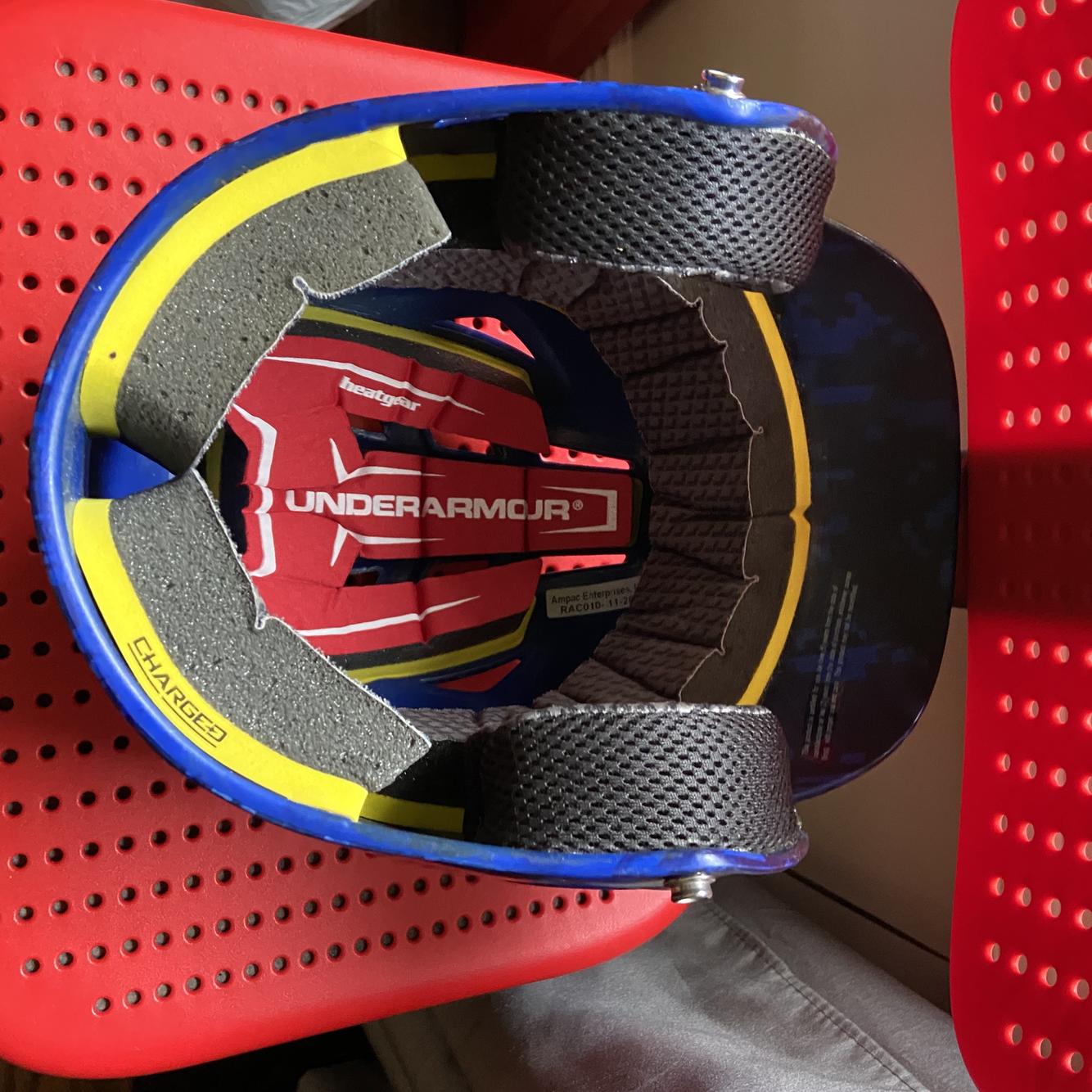 Blue Under Armour Batting Helmet SidelineSwap