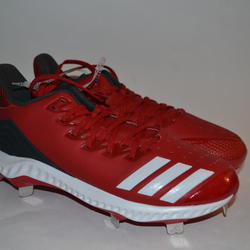adidas baseball cleats red