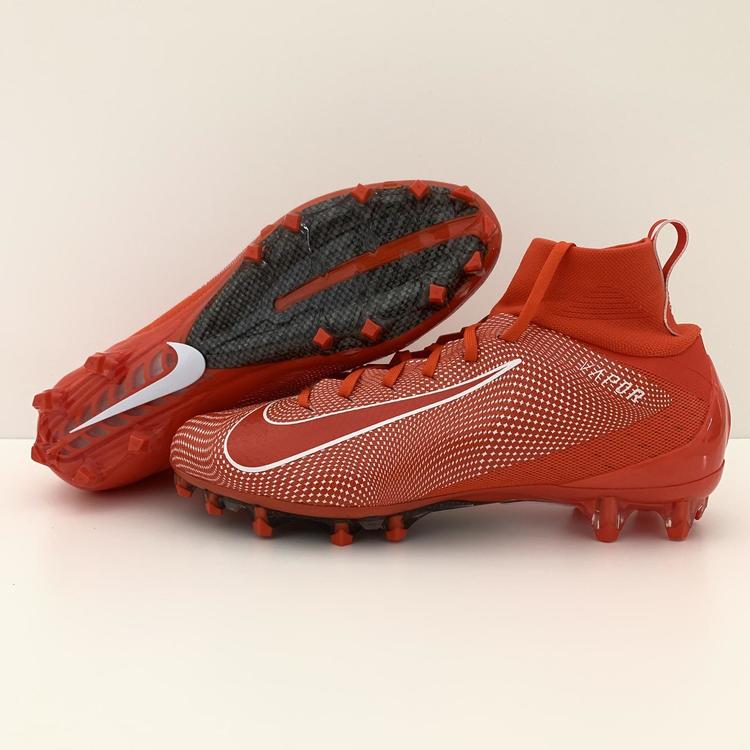 all orange football cleats