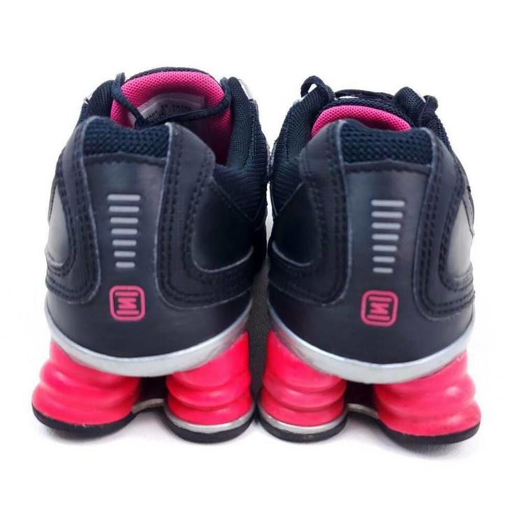 pink and black nike shox