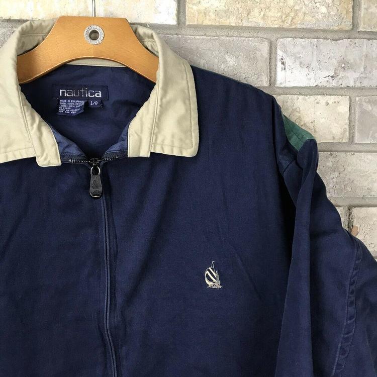 vintage nautica windbreaker