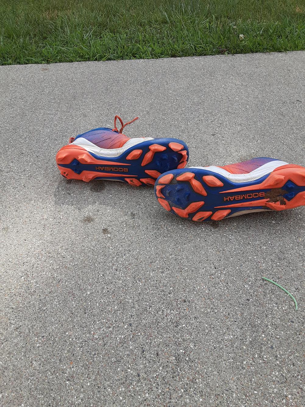 boombah molded cleats