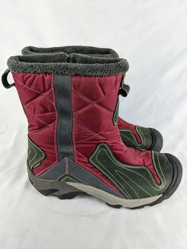 keen red boots