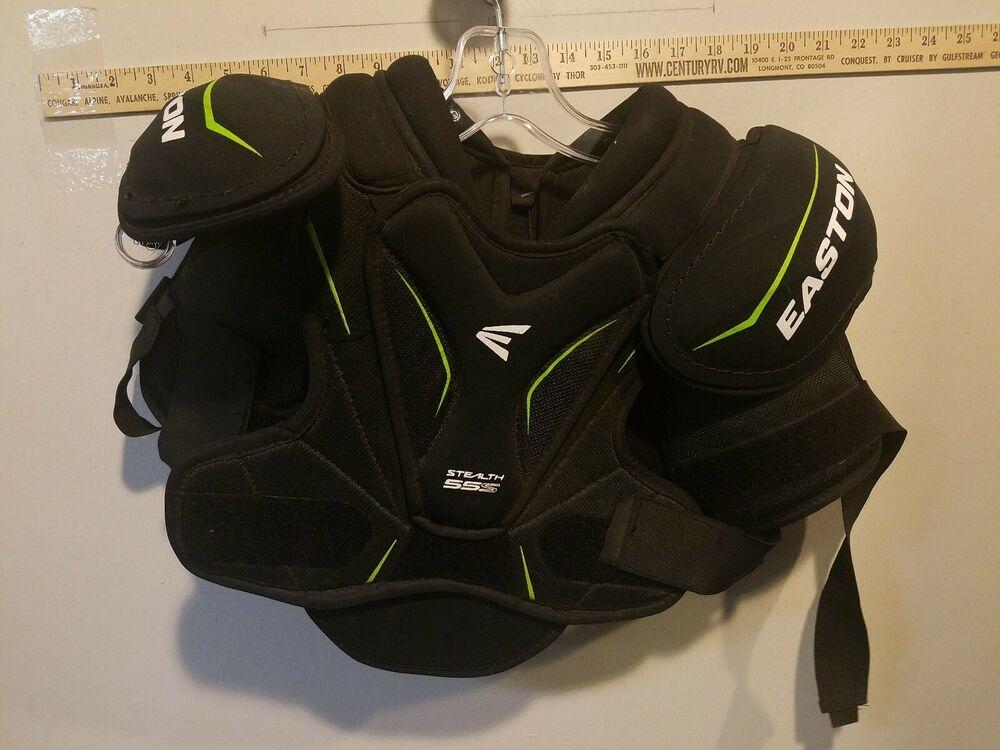 Easton Stealth Hockey Shoulder Pads Size Youth Medium Clearance