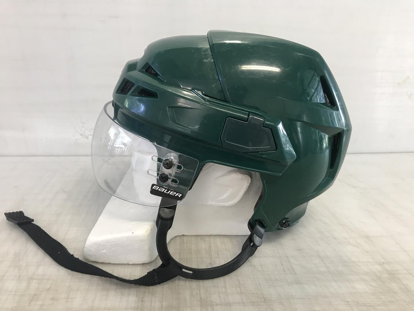 CCM Vector V10 Pro Stock Hockey Helmet Medium Green Bauer Visor 5963