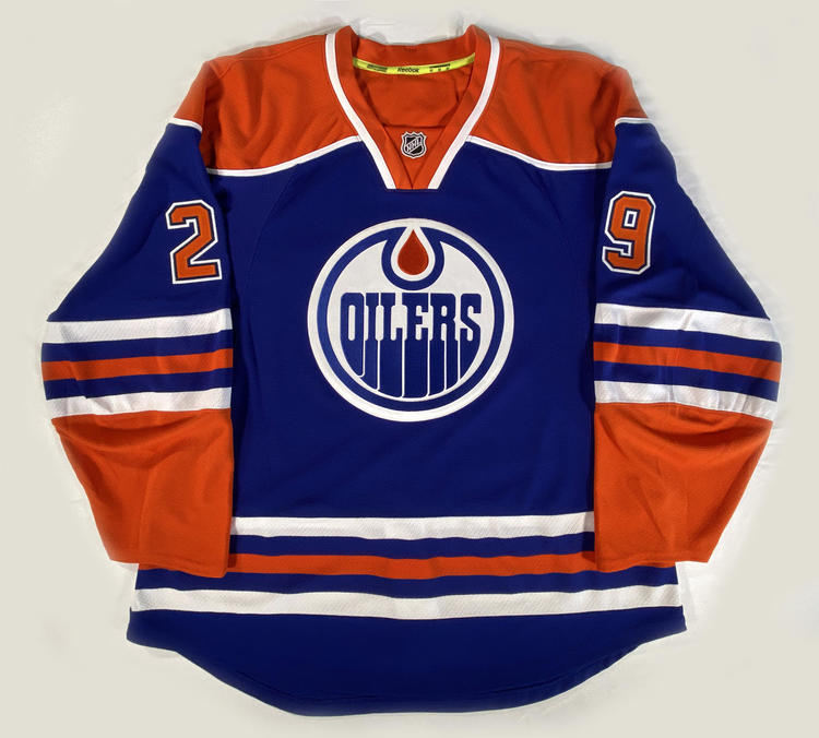 oilers royal blue jersey