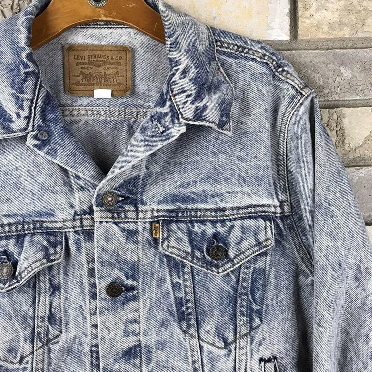 levi strauss blue jean jacket