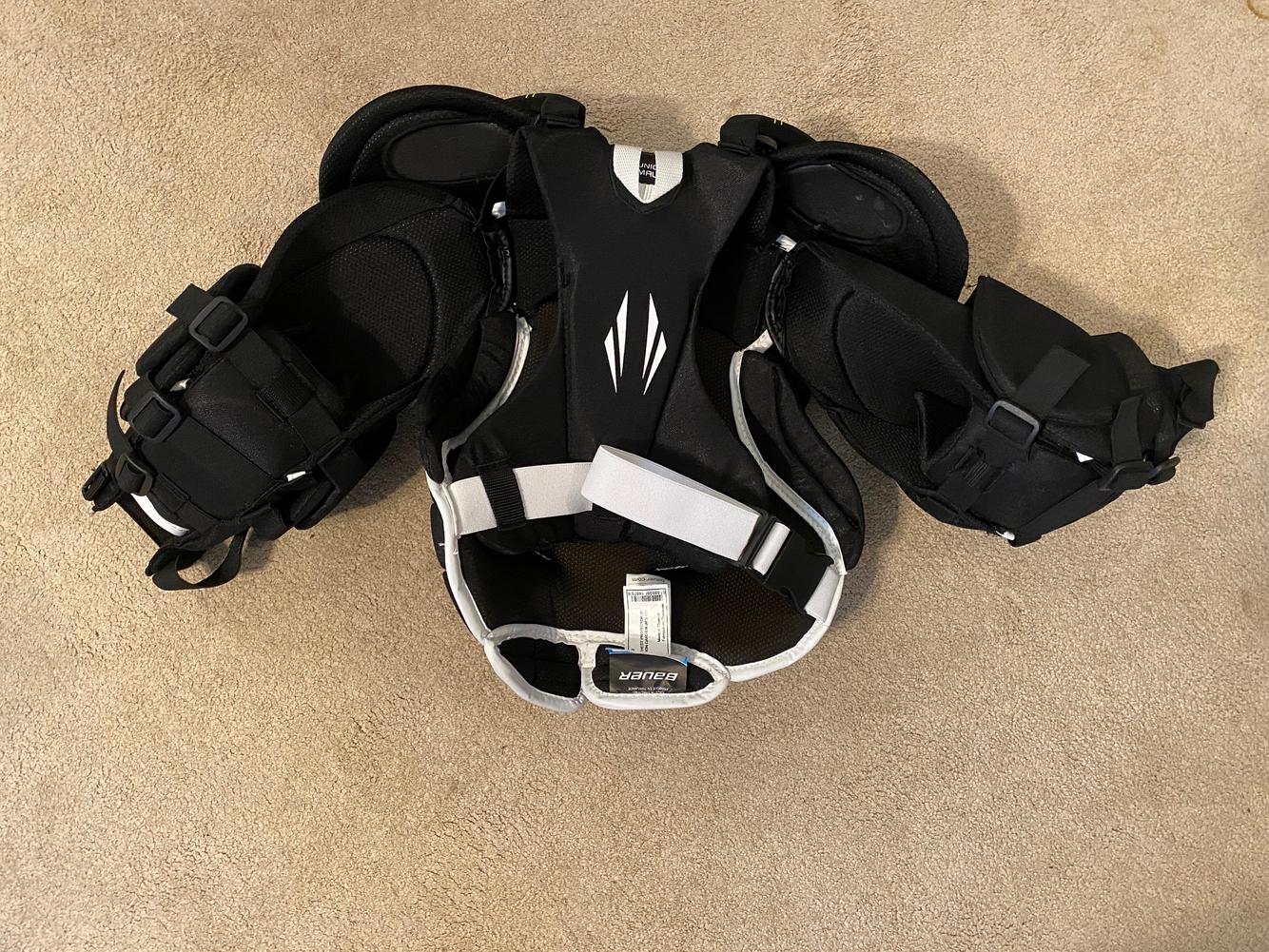Junior New Small Bauer Supreme S170 Goalie Chest and Arm Protector