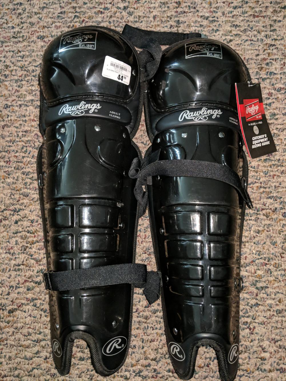 New Rawlings ULGPRO Catcher's Leg Guard Umpire SidelineSwap