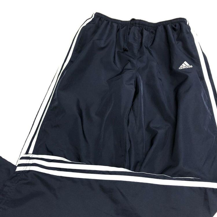 blue adidas pants womens