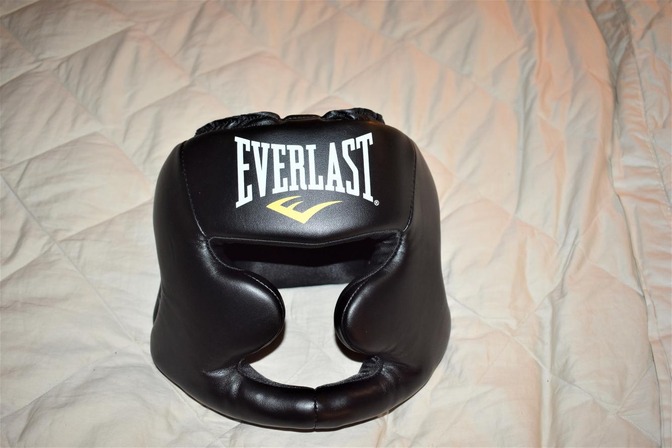 EVERLAST ELITE HEADGEAR Medium Large Black Maximum Protection New Retail $68