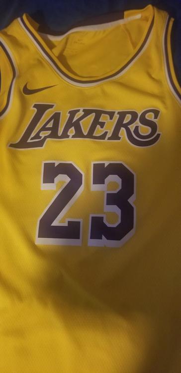 Lebron James Heart Jersey LA Lakers 23 Jersey | SidelineSwap Lebron James Heart Jersey LA Lakers 23 Jersey | SidelineSwap