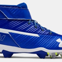 under armour harper 3 mid rm jr baseball cleats