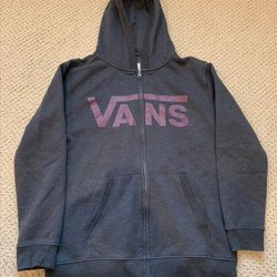 maroon vans sweatshirt