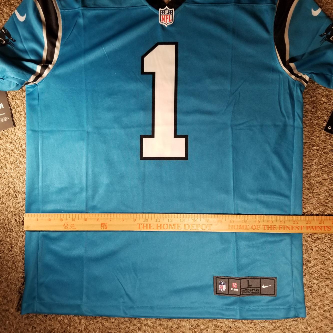 cam newton color rush jersey