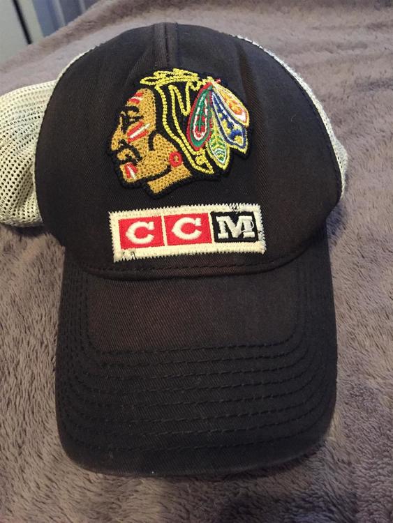 ccm blackhawks hat