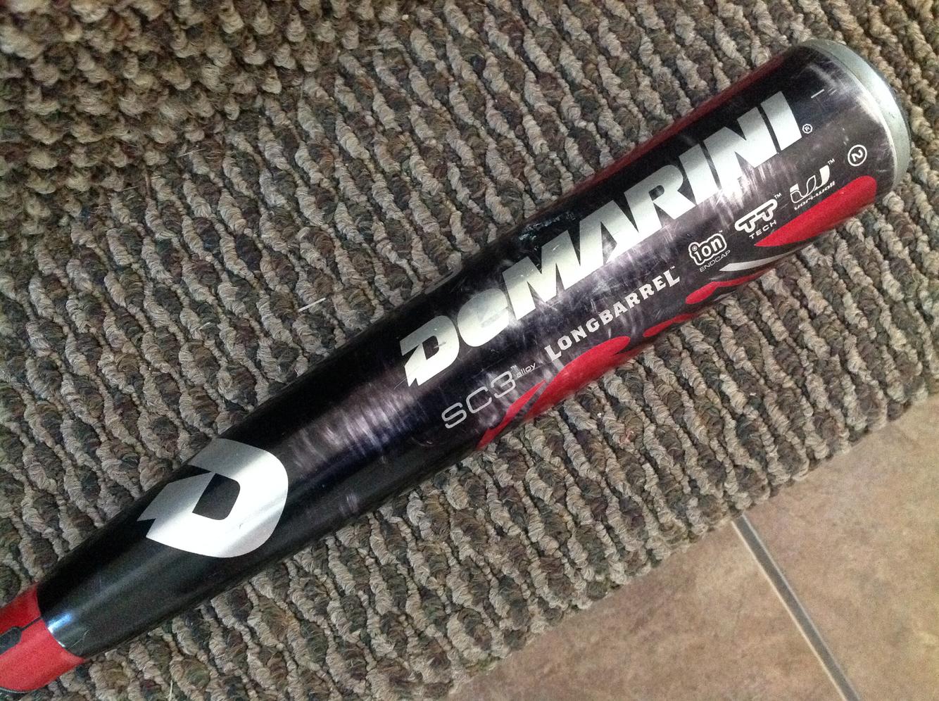 DeMarini Voodoo Black Hybrid Bat (8) 29 inch 21oz 25/8 VDR8 SC3