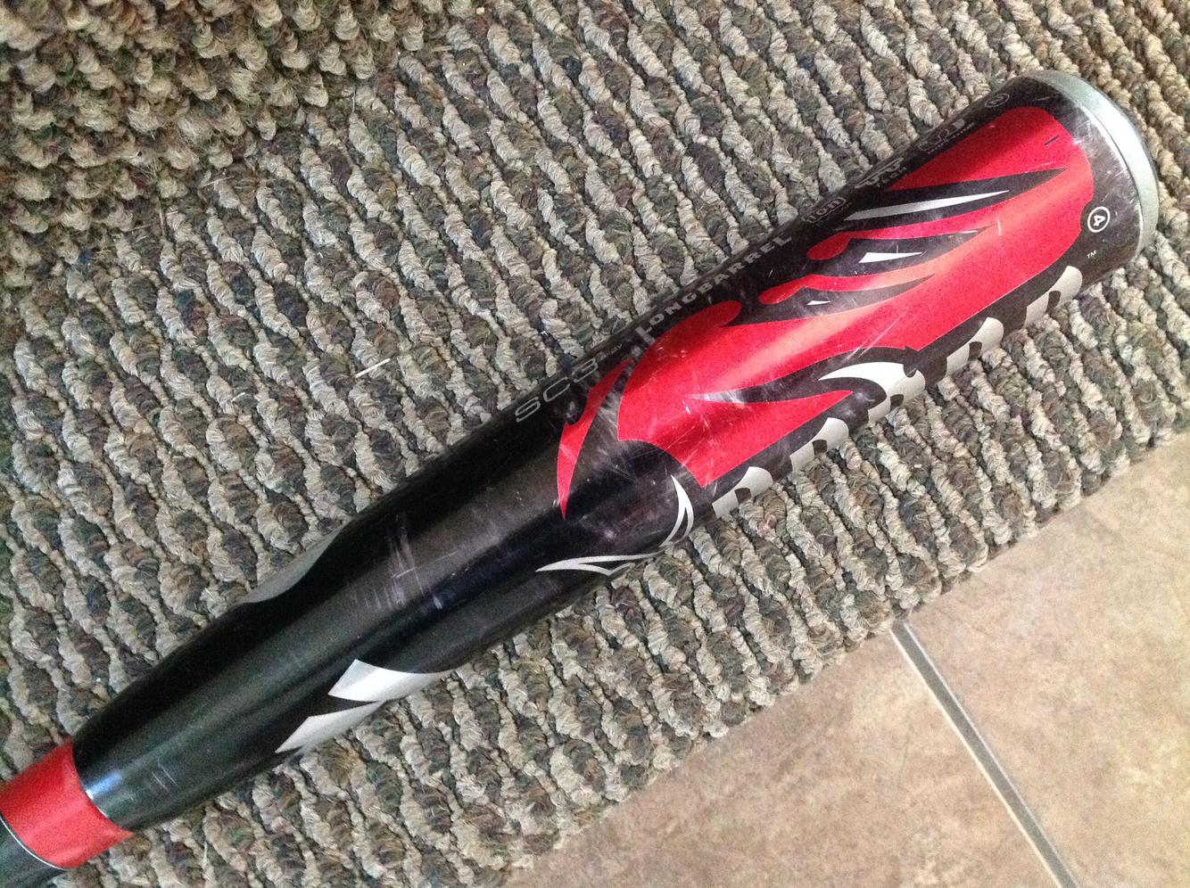 DeMarini Voodoo Black Hybrid Bat (8) 29 inch 21oz 25/8 VDR8 SC3