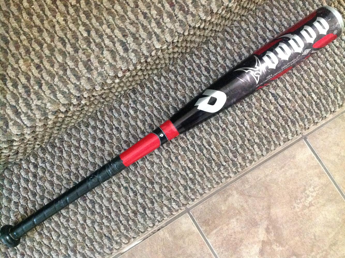 DeMarini Voodoo Black Hybrid Bat (8) 29 inch 21oz 25/8 VDR8 SC3
