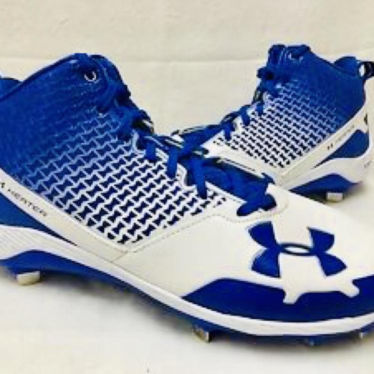 under armour men's spine heater mid tpu baseball cleat