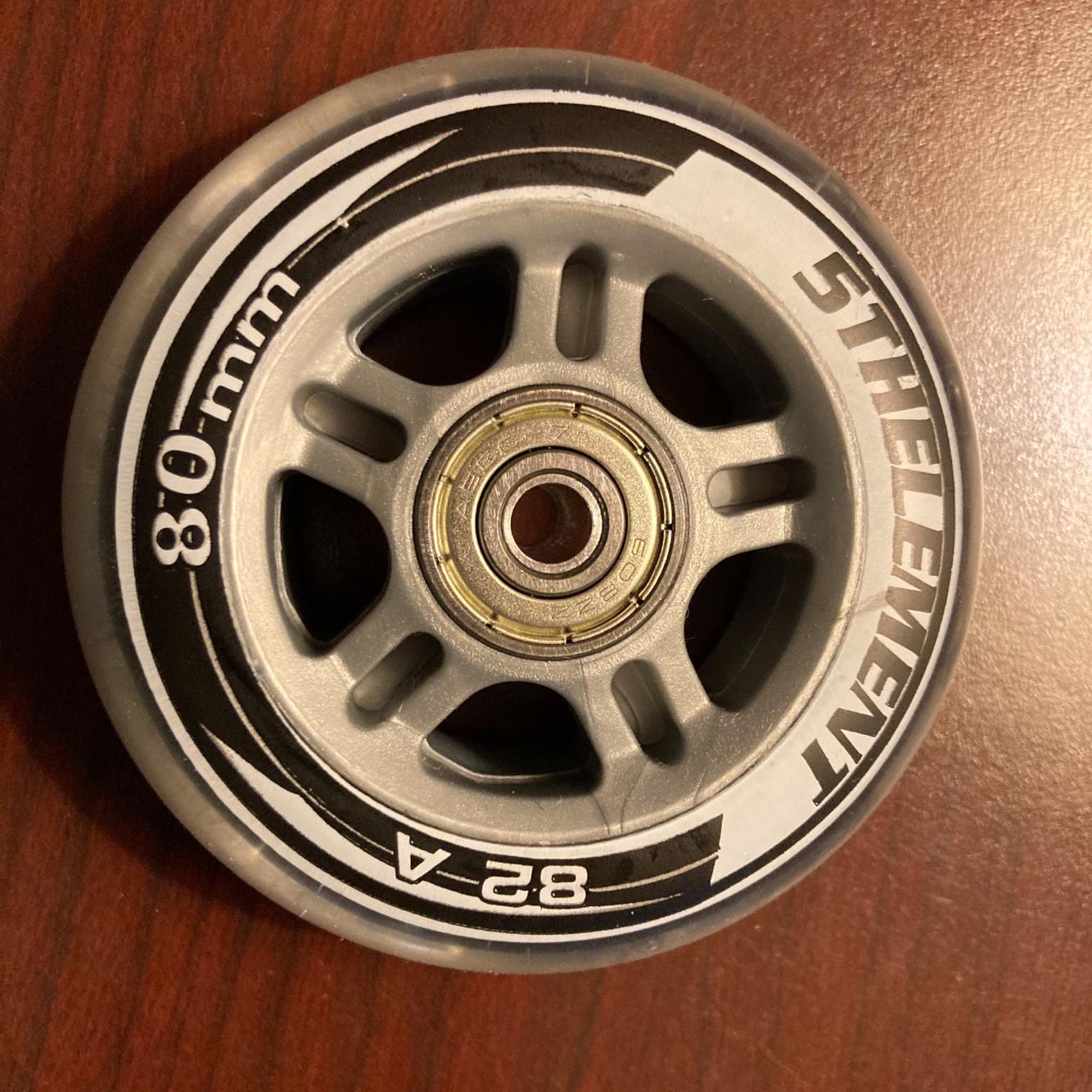 New 5TH ELEMENT 80 MM RUBBER WHEELS WITH BEARINGS SidelineSwap