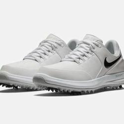 nike air zoom accurate Nike Air Zoom Accurate Mens Golf Shoes 909723_100 White/Black 8.5 ...