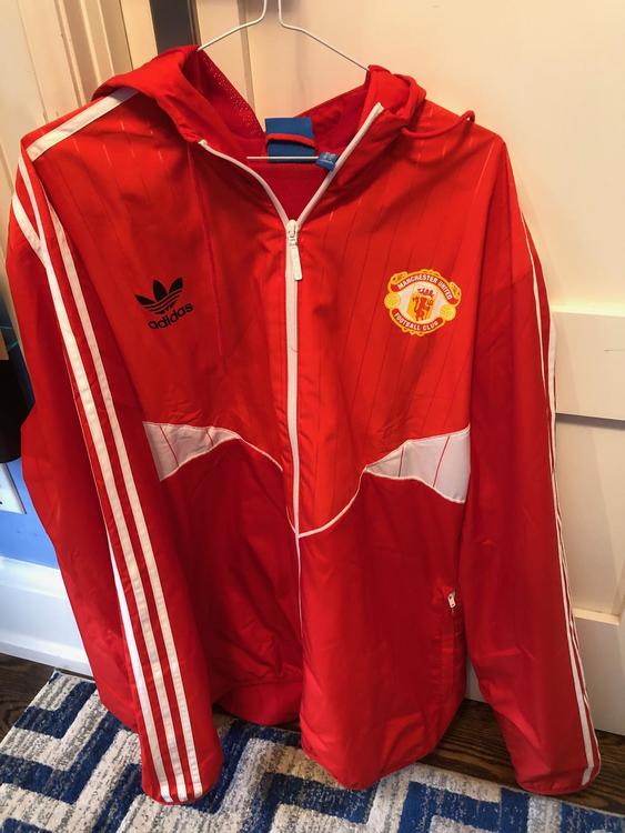 adidas manchester united windbreaker