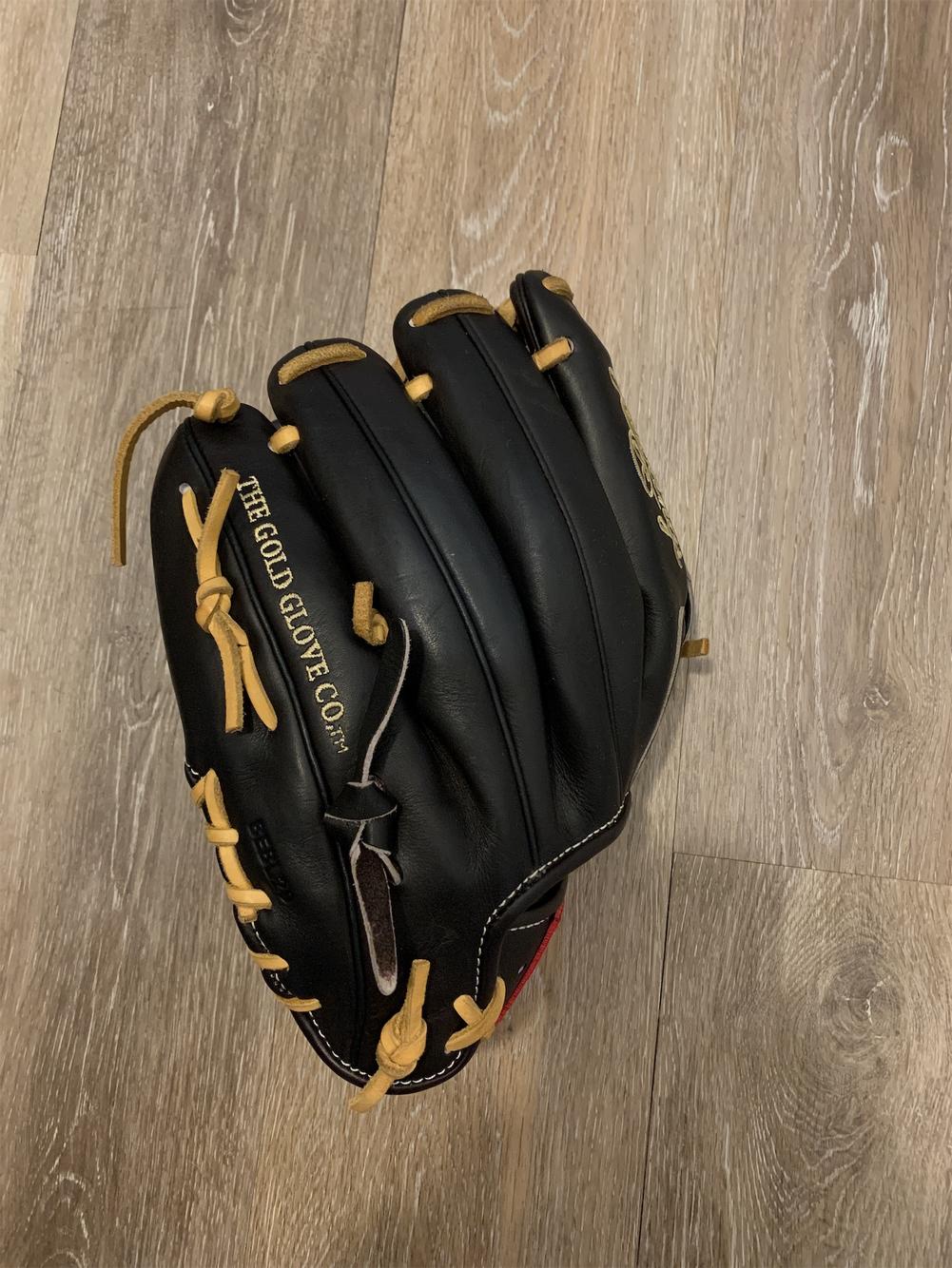 Black High School/College Infield Pro preffered 11.5" Baseball Glove
