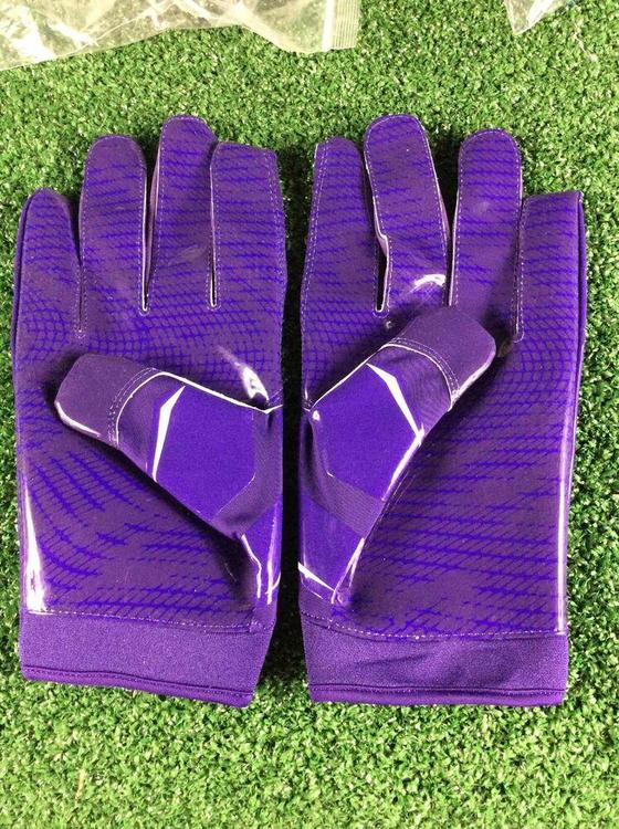 team issued football gloves