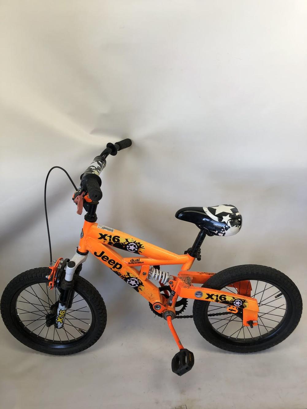 jeep x16 bike dual suspension