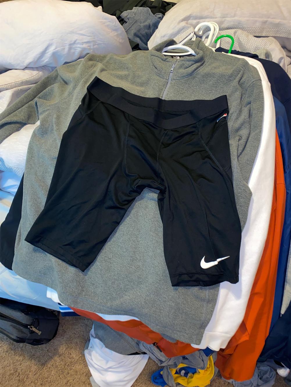 nike compression shorts with cup pocket