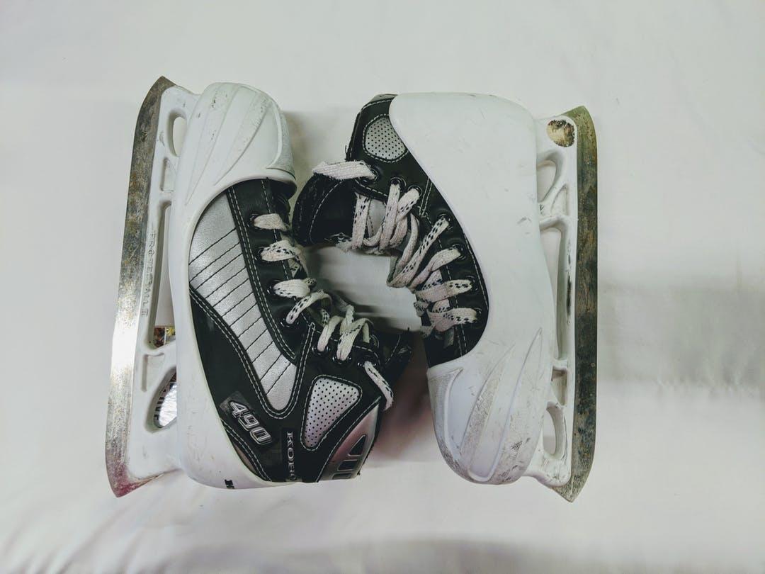 Used Koho 490 Junior 03.5 Ice Skates Goalie Skates SidelineSwap