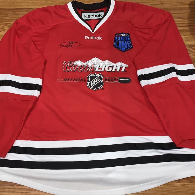 coors light hockey jersey
