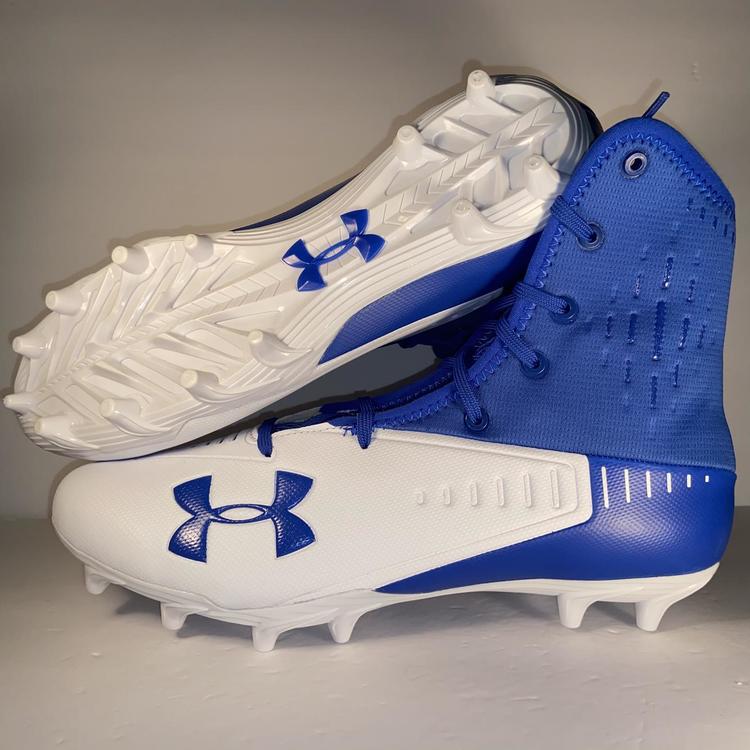 under armour maroon football cleats