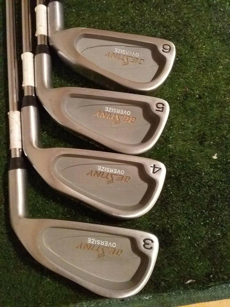Pro Kennex Destiny Oversize Irons Set 3PW Steel Shafts SidelineSwap