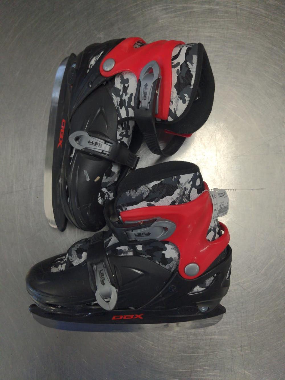 Used Dbx 14 Adjustable Adjustable Ice Skates Soft Boot Skates